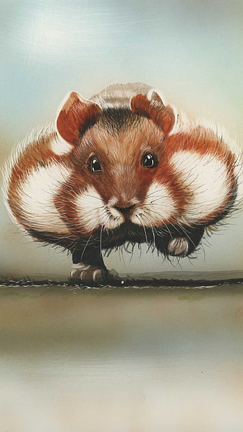Hamster , Ryan Cunningham, Unique designs, backgrounds HD phone wallpaper