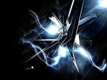 Abstract, Shine, Light, Grey, Metal HD wallpaper