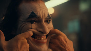 Joaquin Phoenix, Joker movie poster, Dark-themed , Impressive resolution HD wallpaper