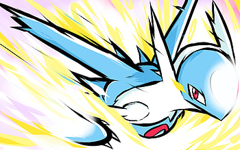 Latios anime, Latios Luster Purge, Ishmam HD wallpaper