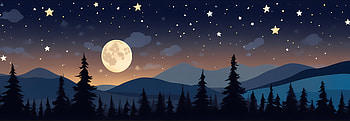 a starry night 001, starry, night, landscape, Abstract, Stars HD wallpaper