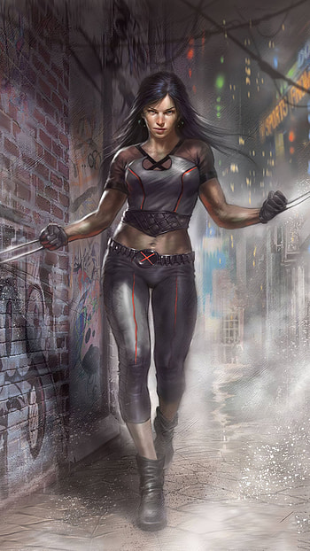 Laura (X-Men), X-23, Sony Xperia HD phone wallpaper