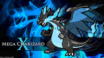 Mega Charizard X by RaileysXerilyasRX Mega Charizard X by RaileysXerilyasRX HD wallpaper