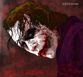 The Joker Vector Art, joker, superheroes, supervillain, artwork, behance HD wallpaper