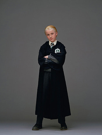 Draco Malfoy portrait, Cold facade, Inner struggle, Complex redemption HD phone wallpaper