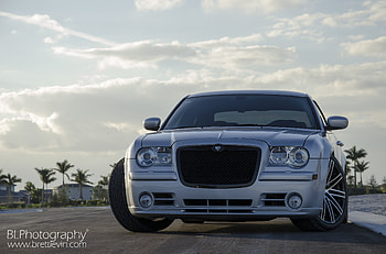 Auto, Chrysler, Cars, Front View, Headlight, Chrysler 300C Srt8 HD wallpaper