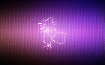 Background, Lilac, Vector, Pokemon, Pokémon, Murkrow HD wallpaper