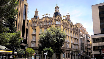 Albacete Castilla la Mancha Spain Buildings Travel HD wallpaper