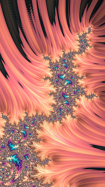 Trippy Psychedelic Fractal Art, trippy, psychedelic, hippie, Abstract, fractal HD phone wallpaper