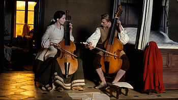 Viola da Gamba music, Movie-inspired revival, New York Times feature, Baroque instrument HD wallpaper
