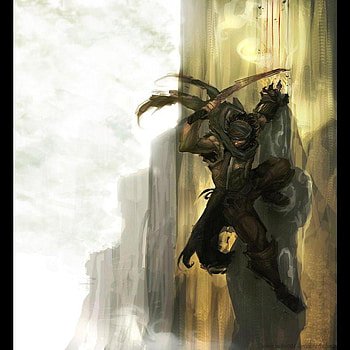 Struggle, gallery, sword, art, ubisoft, environment, artwork, pop, prince of persia, 2008, video game, prince, warrior HD wallpaper