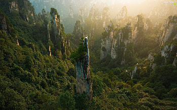 Zhangjiajie national forest park HD wallpaper