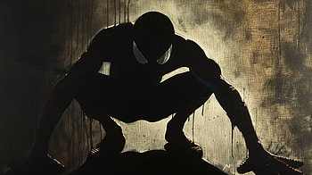 Spider-Man Silhouette, spider man, superhero, silhouette HD wallpaper