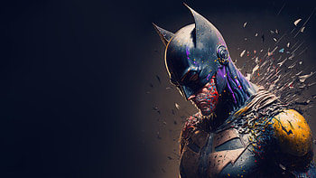 The Defeated Batman , batman, superheroes, artist, artwork, digital-art, artstation HD wallpaper