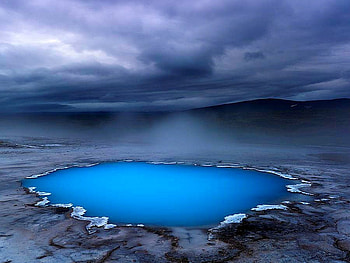 Blue Lake, blue, cool, , lake HD wallpaper