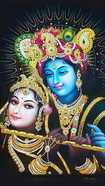 Pair Radha Krishna, radha krishna , lord krishna, lord, god, radha krishna HD phone wallpaper