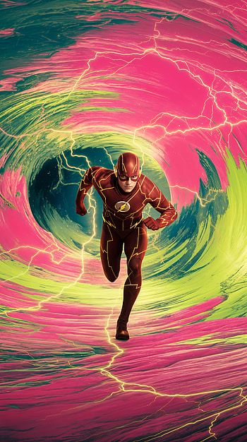 Flash: Dynamic for Speed Enthusiasts, Flash, superhero, Comic, lightning HD phone wallpaper