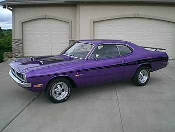 1971 Dodge Demon 340, 1971, classic, 340, mopar, demon, plum crazy, purple, dodge, muscle car HD wallpaper