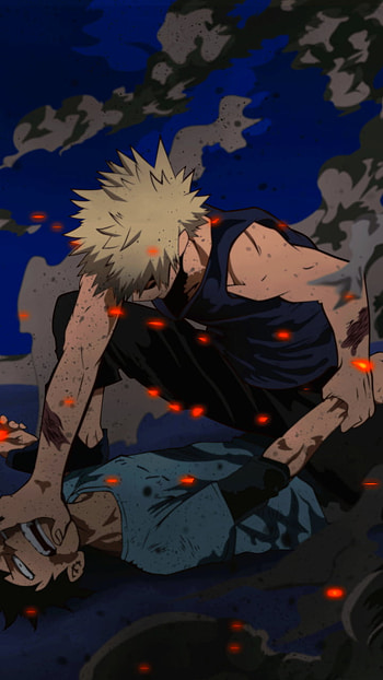 Embers of Rivalry — Deku vs Bakugo ( ) | Rival Night: Deku & Bakugo, Izuku Midoriya, Katsuki Bakugou, Anime, My Hero Academia HD phone wallpaper