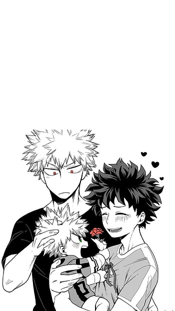 BakuDeku, art, kid, married, bkdk HD phone wallpaper