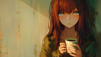 of Kurisu Makise from Steins;Gate, Anime, Steins;Gate, Kurisu Makise HD wallpaper