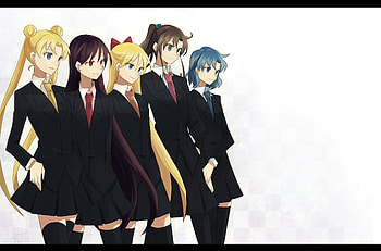 Sailor Moon, Sailor Scouts, Princess, Group HD wallpaper