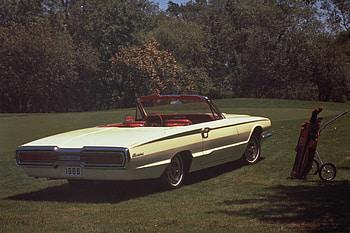 66 TBird, ford, tbird, thunderbird, car HD wallpaper