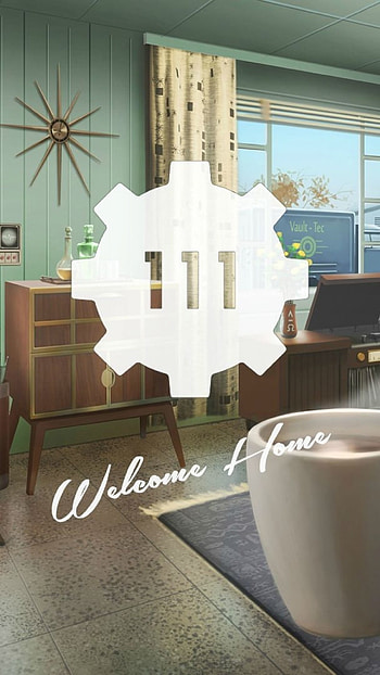 Fallout 4, Welcome Home, Vaul 111 HD phone wallpaper