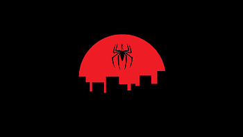 Spiderman Digital Illustrator, spiderman, superheroes, artist, artwork, digital-art, illustration, dark, black, oled HD wallpaper
