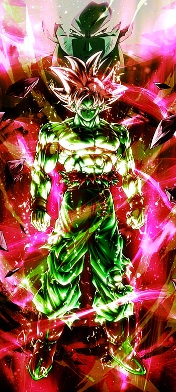 Goku red HD phone wallpaper