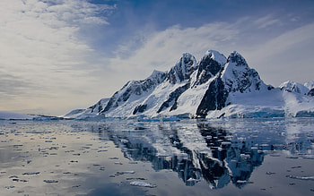 Antarctica Travels, background, Frozen continent, Pristine landscapes HD wallpaper