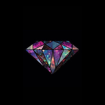 Artwork, Diamonds HD phone wallpaper