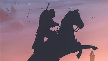 The Witcher 3 Wild Hunt Minimal , the-witcher-3, games, ps4-games, xbox-games, pc-games, sword, minimalism, minimalist HD wallpaper