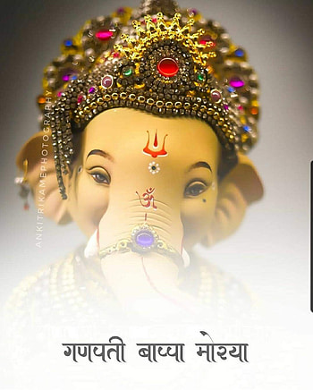 Ganpati Bappa, ganesh, god HD phone wallpaper