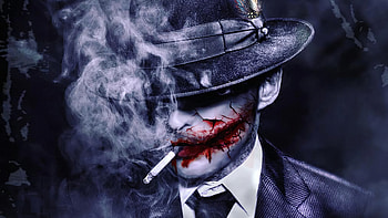 Joker Hat Smoker, joker, superheroes, dc-comics, artstation HD wallpaper