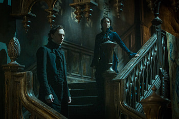 Jessica Chastain, Tom Hiddleston, movie, Crimson Peak HD wallpaper