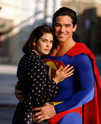Teri Hatcher, Dean Cain, Lois and Clark promo, Superman movies HD phone wallpaper