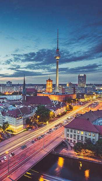 Berlin capital of Germany, , Xperia backgrounds, Cultural diversity HD phone wallpaper
