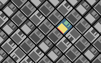 Floppy Disk Minimalist, floppy-disk, minimalism, computer, artist, minimalist HD wallpaper