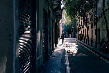 Architectural alley background, Urban charm, Infrastructure vibes, Historic streets HD wallpaper