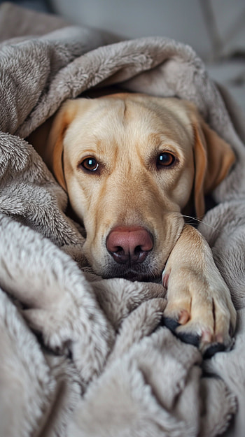 Cozy Labrador Paw - This Snuggly !, dog HD phone wallpaper