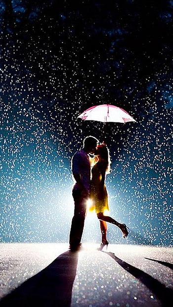Romantic Love Couple In Rain Resolution HD phone wallpaper