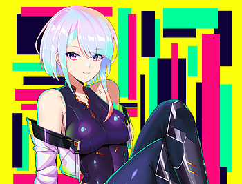 Lucyna Kushinada, Lucy (Cyberpunk: Edgerunners), Anime, Cyberpunk: Edgerunners HD wallpaper