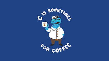 C Is Sometimes For Coffee, computer, programming, typography, funny HD wallpaper