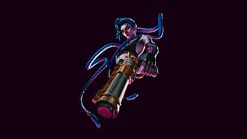 Jinx Crazy Diamond The Loose Cannon, jinx-league-of-legends, games, artist, artwork, digital-art, video-games, artstation HD wallpaper