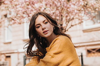 Blooming Muse — Model, woman, model HD wallpaper