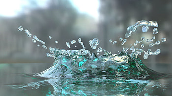 Water, Drops, Macro, Spray, Splash HD wallpaper