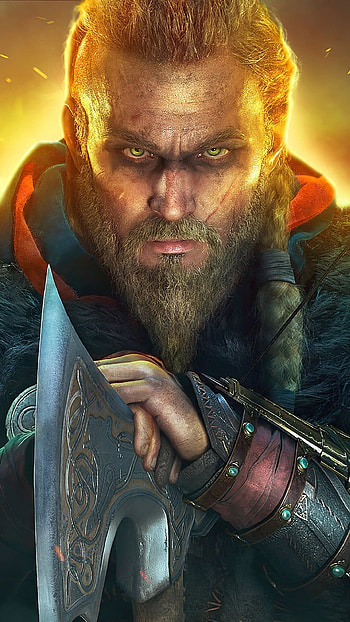Assassin's Creed Valhalla, and mobile , Viking theme, Captivating artwork HD phone wallpaper