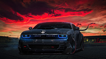 Dodge Challenger Evolution, dodge-challenger, dodge, cars, behance HD wallpaper