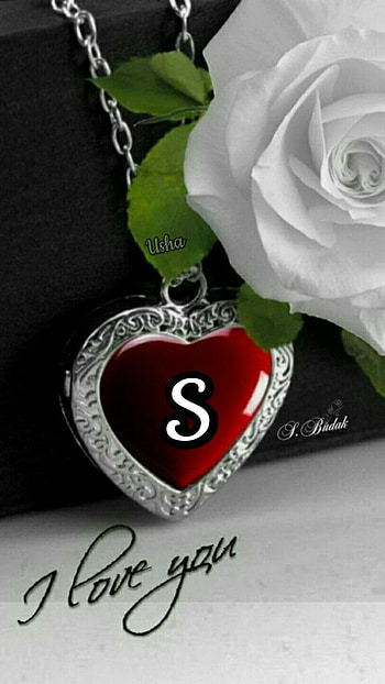 S Name Ka, Love HD phone wallpaper